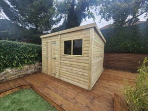 Pent Shed 2” x 2” framework
