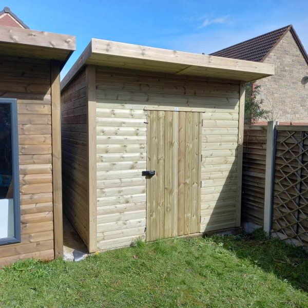 Pent Shed 3” x 2” framework