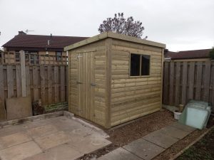Pent Shed 2” x 2” framework - Image 2