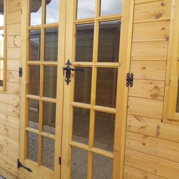 Georgian Fully Glazed Double Doors – 10 Pane