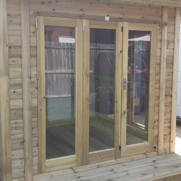 Upgrade to Twin Opening Doors